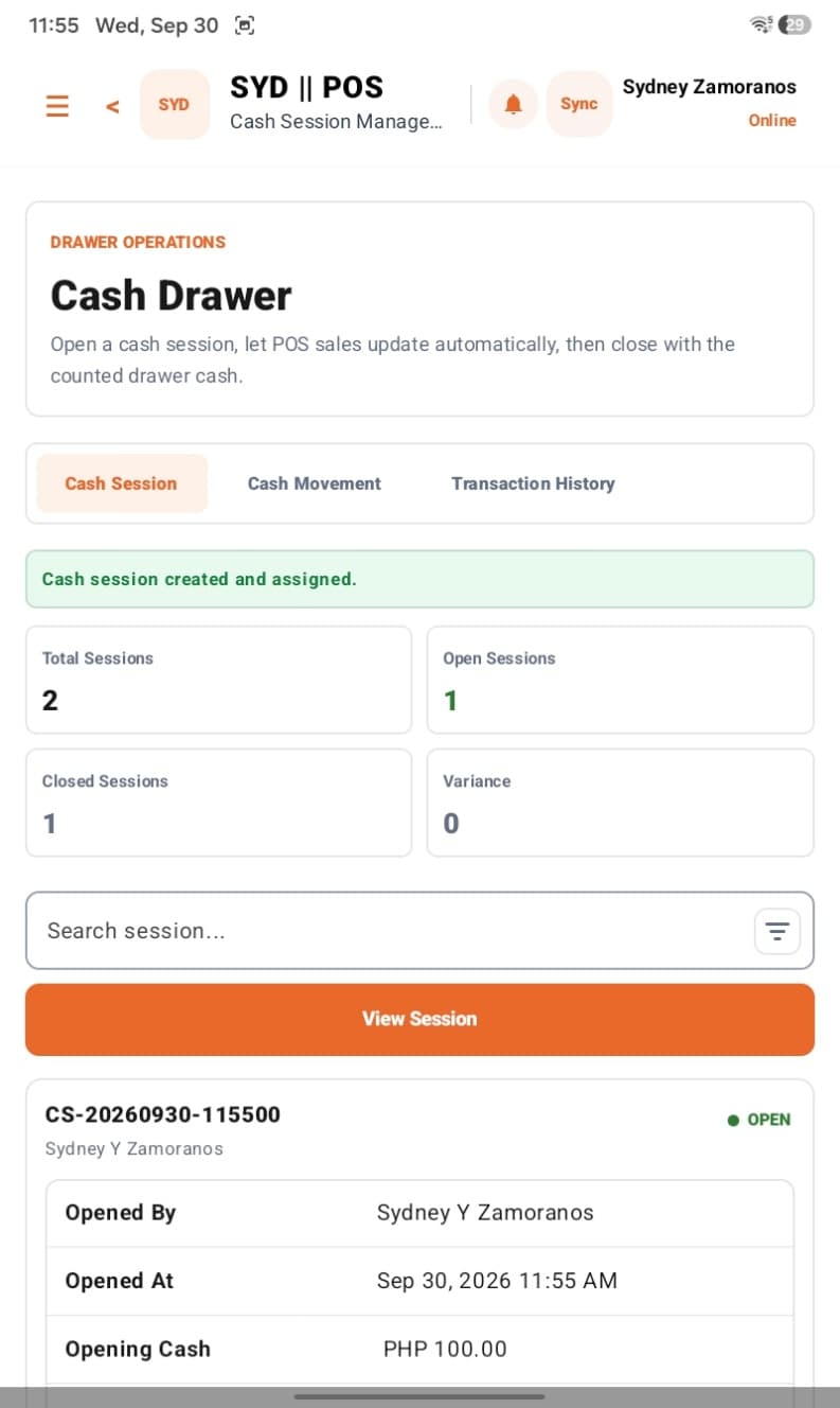 Android POS